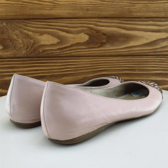 BCBGeneration Size 6 Flat Shoes Pink Leather Women M - Picture 7 of 12